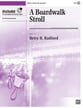 A Boardwalk Stroll Handbell sheet music cover